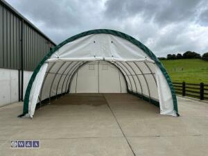 S203012R PVC dome storage shelter (20ft x 30ft x 12ft) - 23
