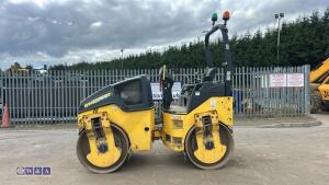2016 Bomag bw138ad double drum roller - 2