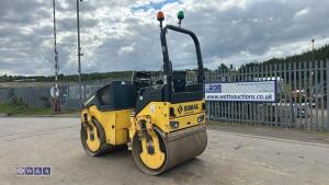 2016 Bomag bw138ad double drum roller - 3