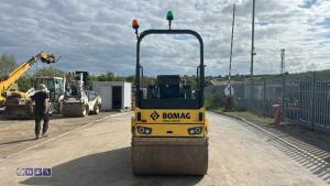 2016 Bomag bw138ad double drum roller - 4