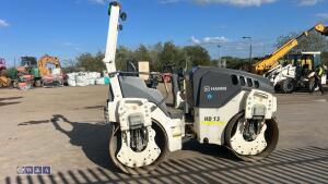 Hamm hd13 double drum roller - 5
