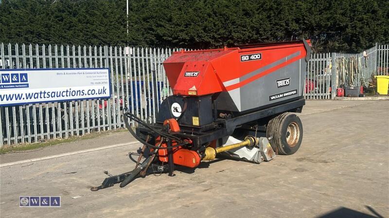 Trilo sg400 vacuum sweeper