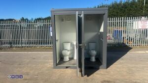 Double toilet block - 15