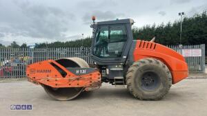 Hamm h13i single drum roller - 2