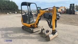 Jcb 801.4 c/w 3 buckets and hydraulic thumb - 6
