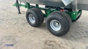 Twin axel galvanised body tipping trailer - 13