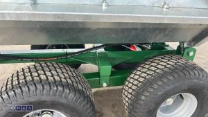 Twin axel galvanised body tipping trailer - 16