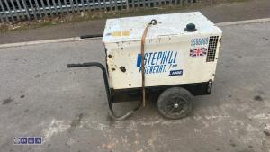 Stephill ssd6000 6 kva generator - 2