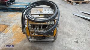 JCB BEAVER petrol hydraulic power pack c/w hose (3431056)
