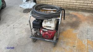 JCB BEAVER petrol hydraulic power pack c/w hose (3431056) - 4