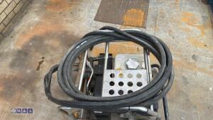 JCB BEAVER petrol hydraulic power pack c/w hose (3431056) - 6