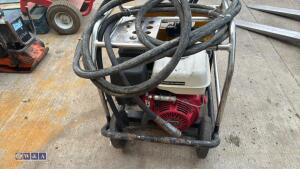 JCB BEAVER petrol hydraulic power pack c/w hose (3426594) - 6