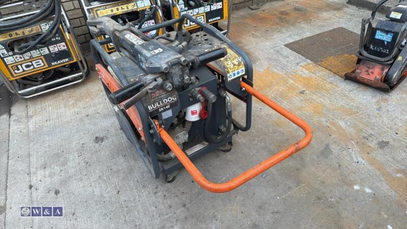 BELLE BULLDOG 20/140 hydraulic power pack c/w TEREX hydraulic breaker (339658?)(3397341)