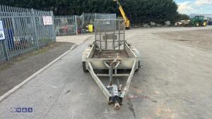 Twin axle plant trailer - 8