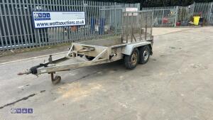 Twin axel plant trailer