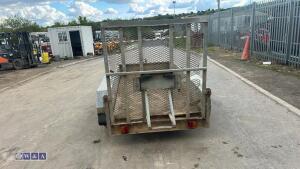 Twin axel plant trailer - 4