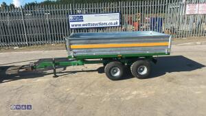 Drop side tipping trailer - 2