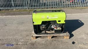 Pramac s1200 duel fuel duel volt generator - 2
