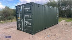Green 20ft container ( one trip )