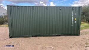 Green 20ft container ( one trip ) - 2