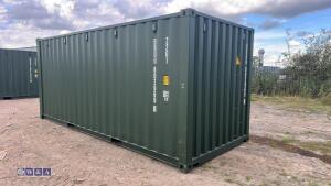 Green 20ft container ( one trip ) - 3