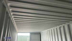 Green 20ft container ( one trip ) - 12