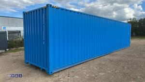 40ft container blue ( one trip ) - 7