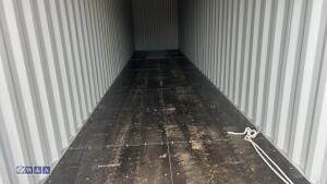 40ft container blue ( one trip ) - 10