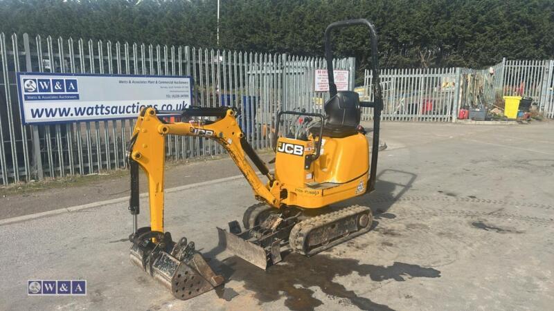 2021 jcb 8008 c/w 3 buckets