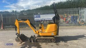 2021 jcb 8008 c/w 3 buckets - 2