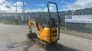 2021 jcb 8008 c/w 3 buckets - 3