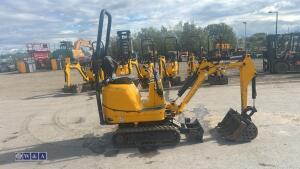 2021 jcb 8008 c/w 3 buckets - 6