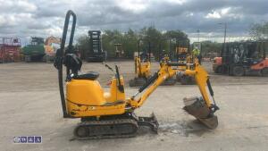 2019 jcb 8008 c/w 3 buckets - 6