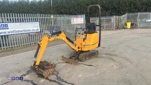 2021 Jcb 8008 micro c/w 3 buckets