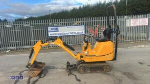 2021 Jcb 8008 micro c/w 3 buckets - 2