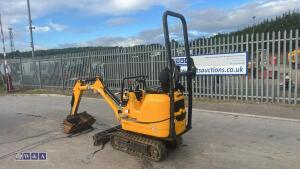 2021 Jcb 8008 micro c/w 3 buckets - 3