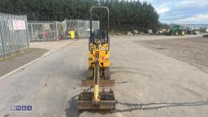 2021 Jcb 8008 micro c/w 3 buckets - 8