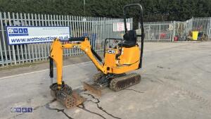2021 jcb 8008 micro c/w 3 buckets