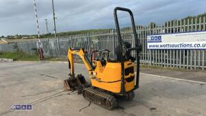 2021 jcb 8008 micro c/w 3 buckets - 2