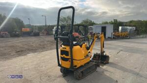 2021 jcb 8008 micro c/w 3 buckets - 3