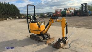 2021 jcb 8008 micro c/w 3 buckets - 5