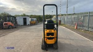 2021 jcb 8008 micro c/w 3 buckets - 8