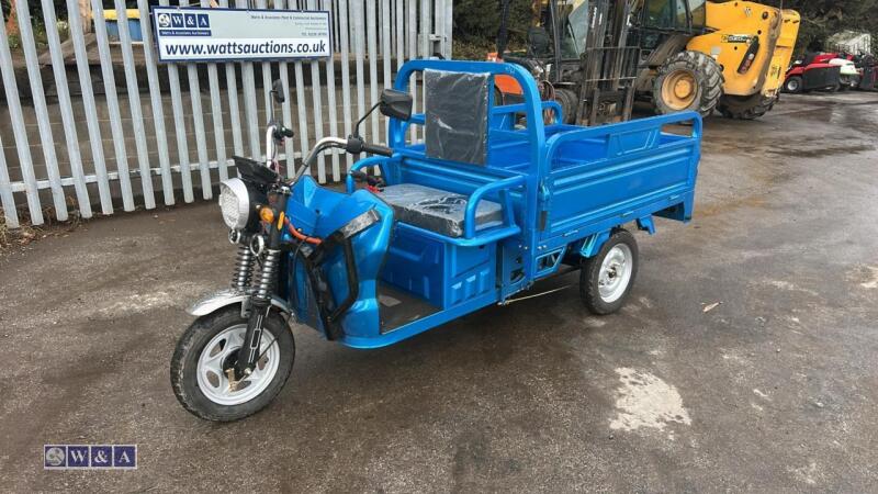 48v electric tipper trike (s/n EC1560319)