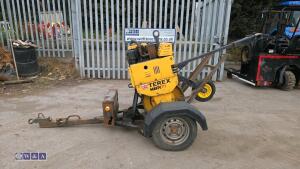 TEREX MBR71 single drum roller with trailer - 2