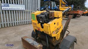 TEREX MBR71 single drum roller with trailer - 16