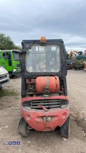 LANSING 1.3t gas driven forklift truck with triple mast (inoperable) - 5