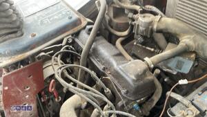 LANSING 1.3t gas driven forklift truck with triple mast (inoperable) - 9