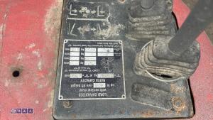 LANSING 1.3t gas driven forklift truck with triple mast (inoperable) - 11