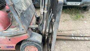 LANSING 1.3t gas driven forklift truck with triple mast (inoperable) - 14