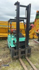 MITSUBISHI 1.5t gas forklift truck with duplex mast (inoperable) - 2
